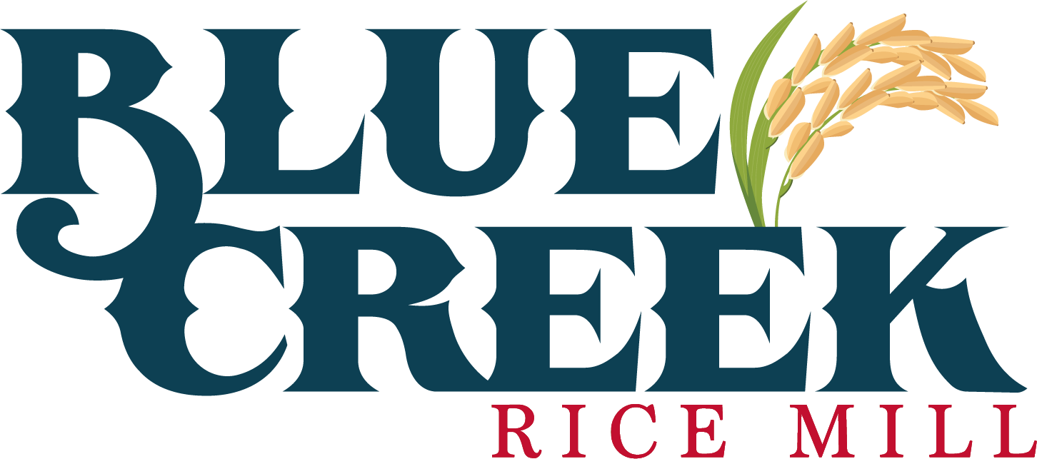 Blue Creek Rice Mill Logo El Campo, Texas