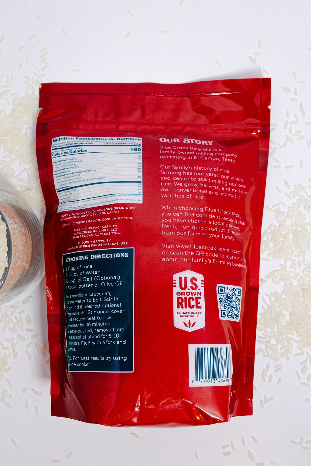 Blue Creek Rice Mill - Rice Nutrients and Directions