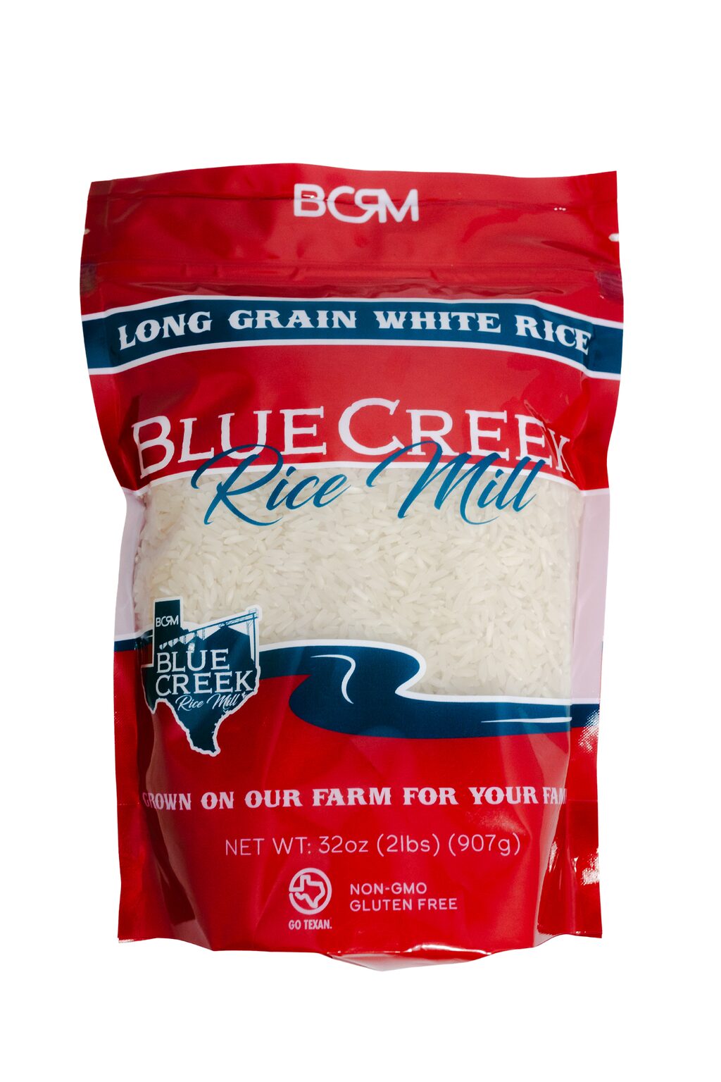 Blue Creek Rice Mill - White Rice Long Grain 2lbs Bag