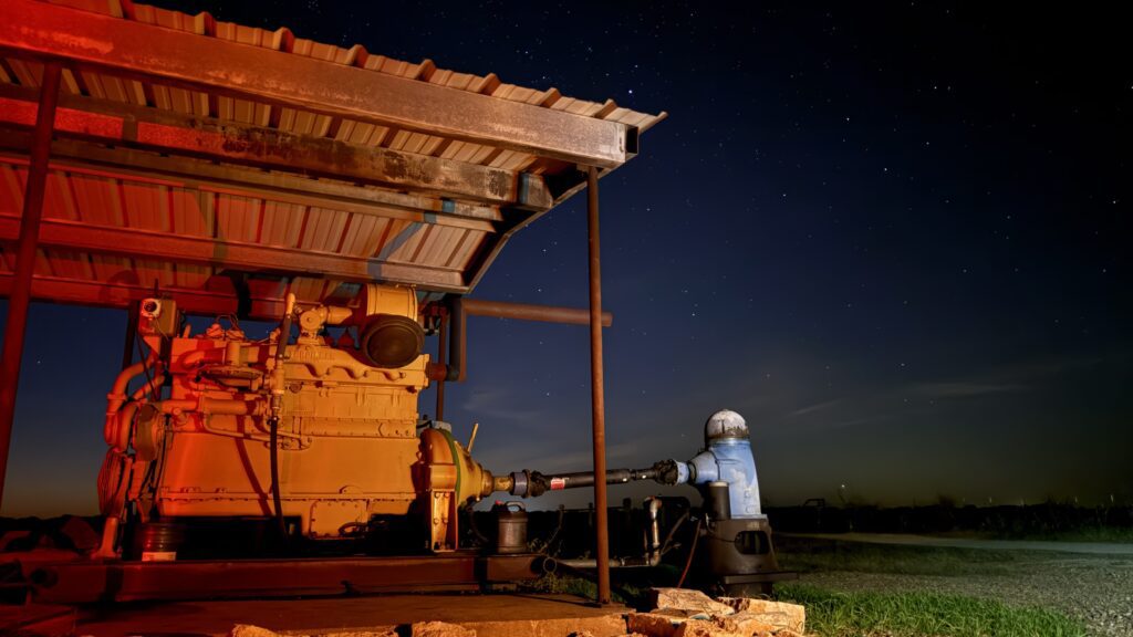 Blue Creek Rice Mill Water Pump