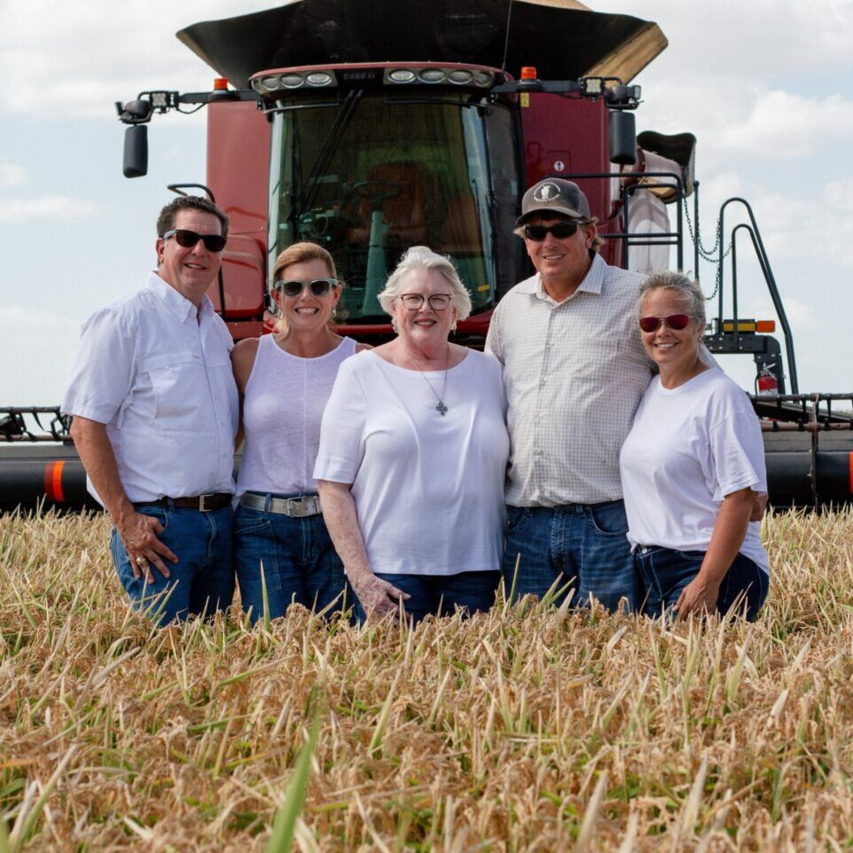 Johnny & Shellie Colvin Stuart & Tracy Redding Blue Creek Rice Mill